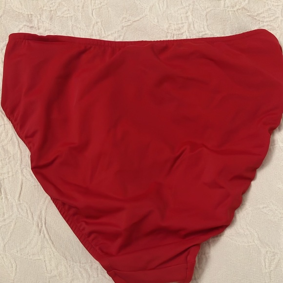 Venus Goddess Ruffle Hem Halter Tankini Swimsuit Top & Bottom - Picture 6 of 8